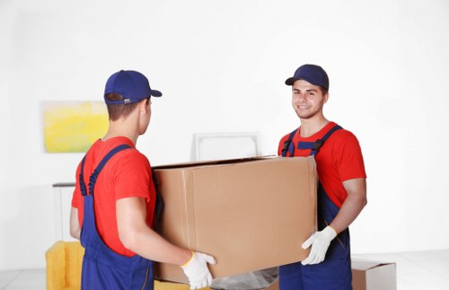 Residential moving help in Clerkenwell with stairs and access support