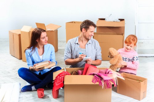 Completed complaints procedure records for a removals company