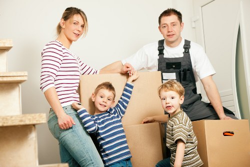 Moving home support for a Clerkenwell property near central London streets