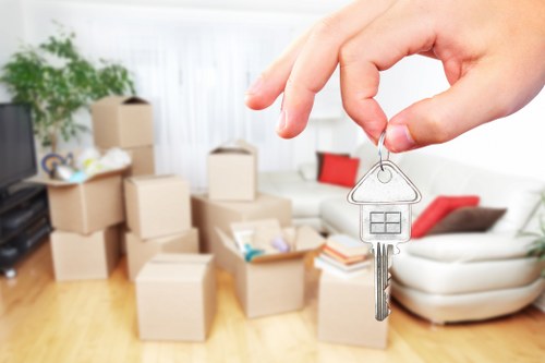 Office removals and furniture transport in Clerkenwell