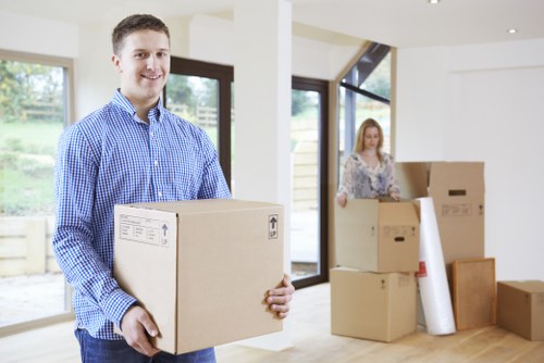 Local van helping with office relocation near Clerkenwell