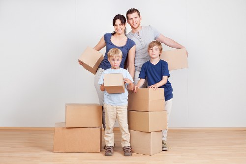 Clerkenwell Removals staff following a safe working procedure