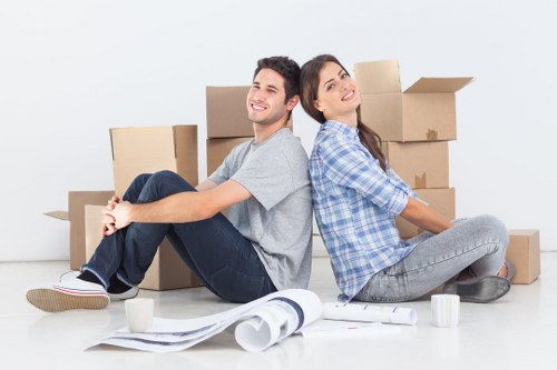 Moving office chairs and desks from a Clerkenwell workspace
